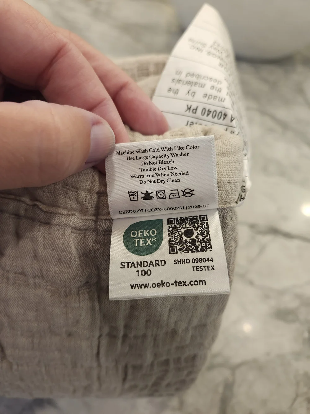 Cozy Earth Baja Matelasse Coverlet Twin Ebony Taupe NWT Luxury Bedding